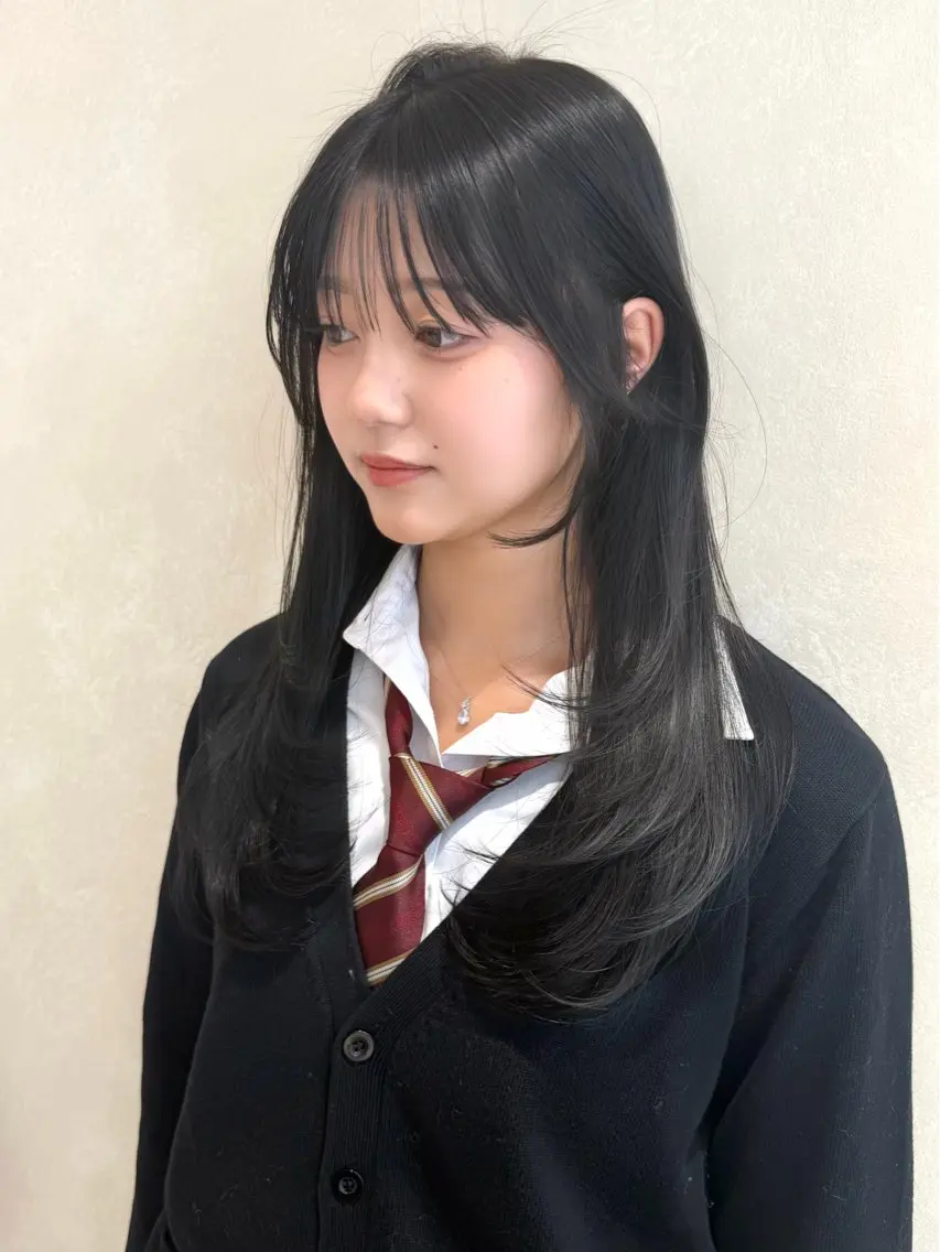 ミディアム PULSE ASAHIのヘアスタイル