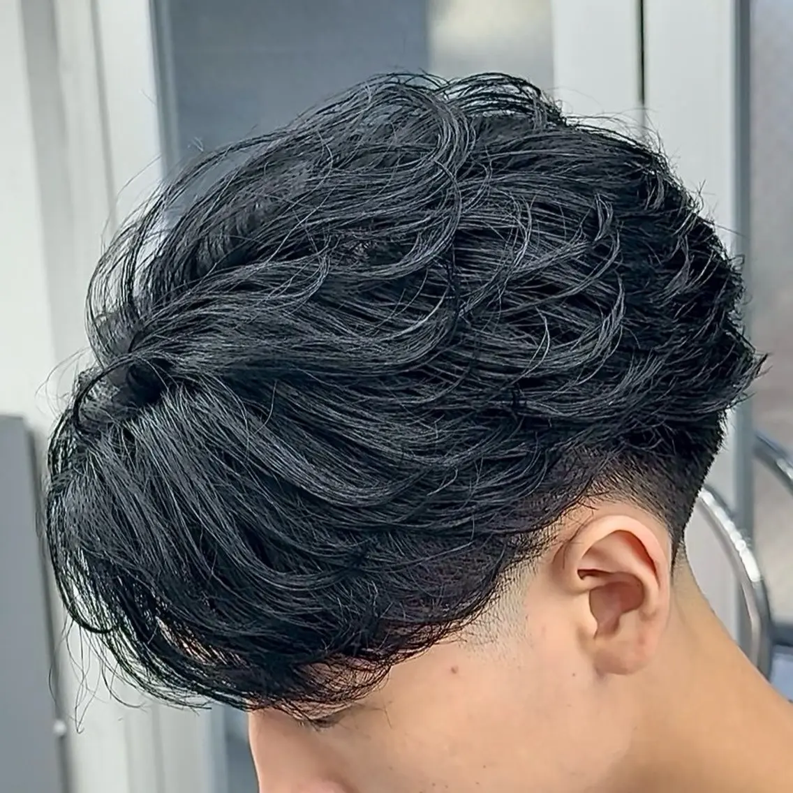 ショート 学生 カット パーマ トリートメント 🪶フェザーパーマ& 縦落ちパーマ/かずまのヘアスタイル