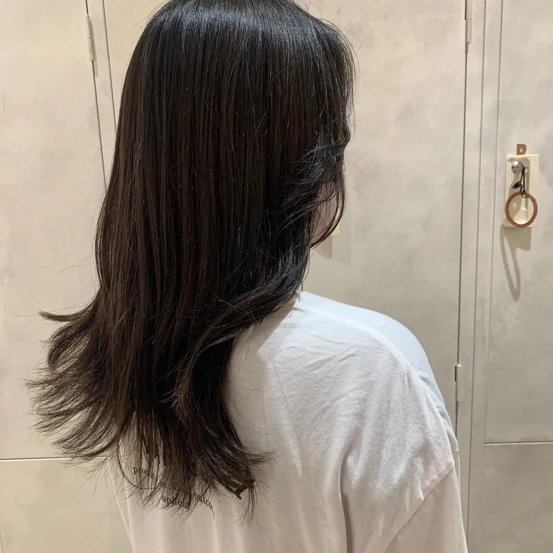 ロング カット ヘアカラー トリートメント 韓国ﾍｱ&ｼｮｰﾄ ボブ💜桑原のヘアスタイル