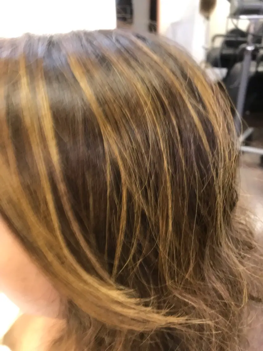 ミディアム カラー 桧山 真のヘアスタイル