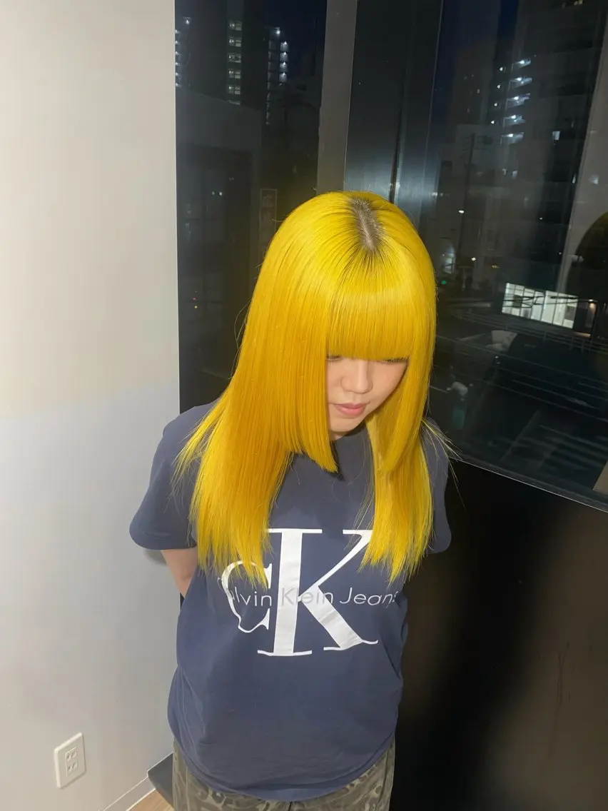 ロング カラー カット ヘアカラー 上品なダブルカラー✨ 藤江 広人のヘアスタイル