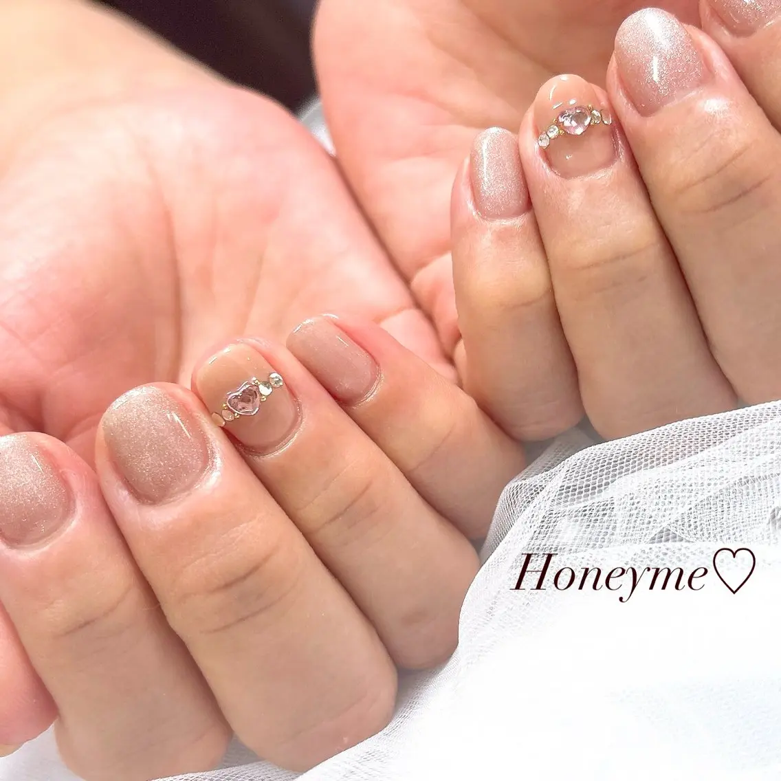 ネイル Honey me ❁⃘*.゚のネイルデザイン