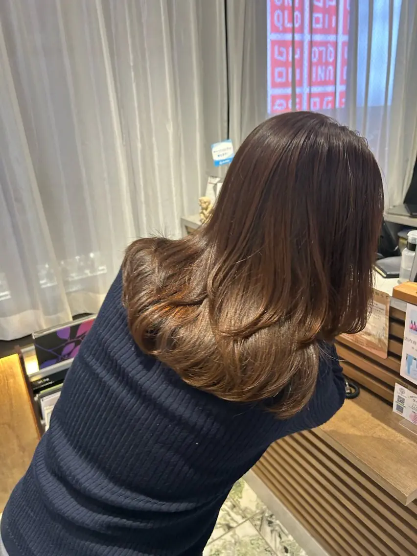 ミディアム 🌿ナチュラルヘア| 艶髪|AYAKOのヘアスタイル