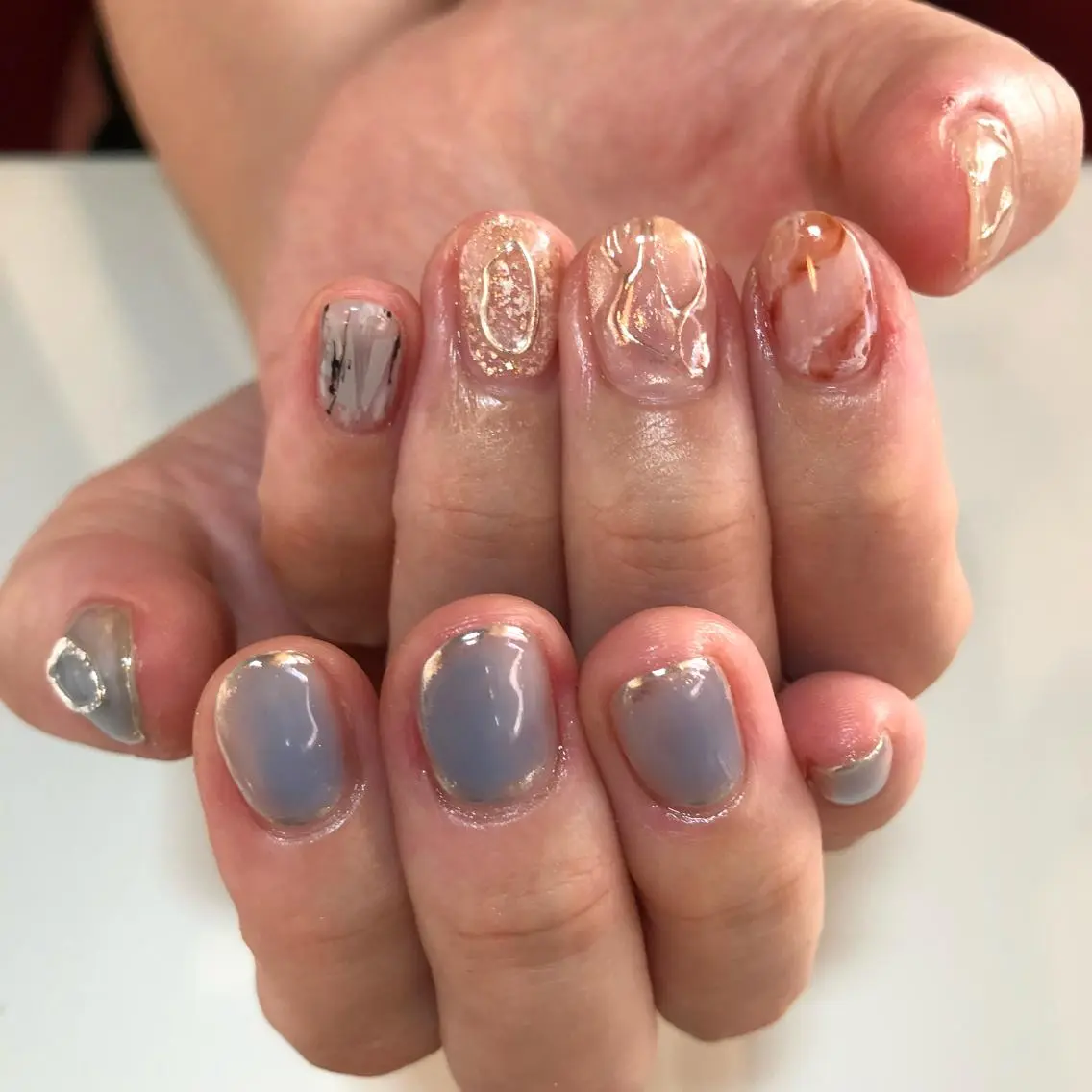 ネイル ニュアンスネイル 米田 律子のネイルデザイン