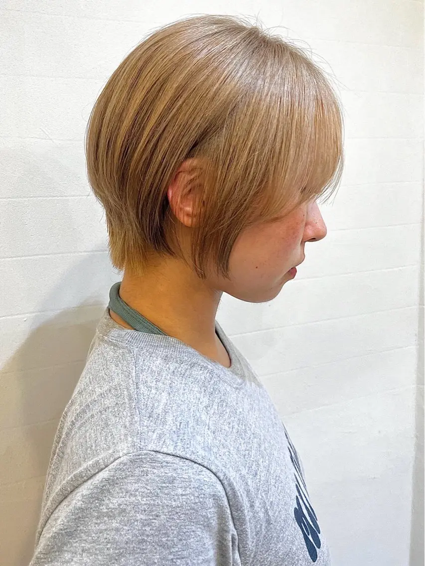 ショート ショートヘア 島田 陸駆のヘアスタイル