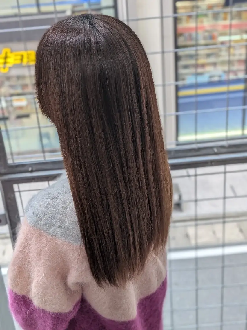 セミロング トリートメント カット トリートメント 宮内 陽菜のヘアスタイル