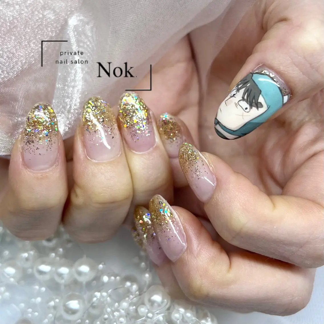 ネイル ハンドネイル 池袋痛ネイル Nok. 渡辺のネイルデザイン