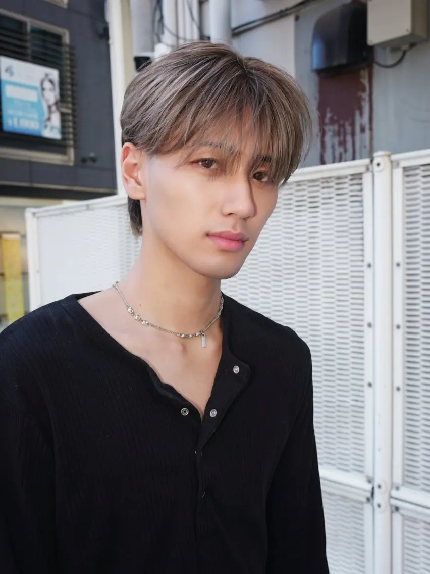 ショート カラー グラデーションカラー カット ヘアカラー KEIGO メンズ特化のヘアスタイル