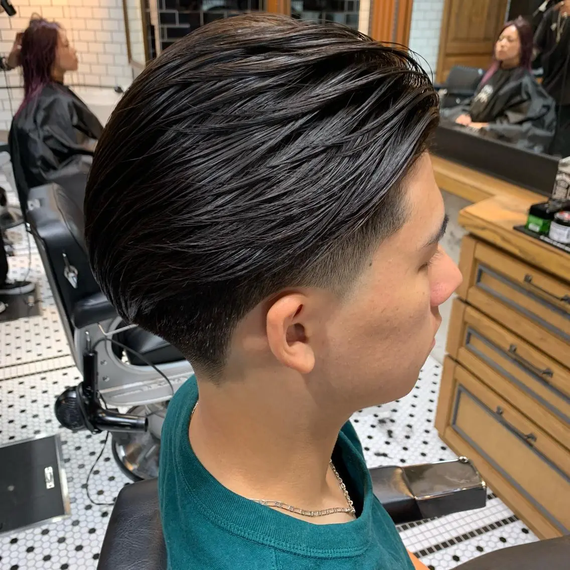 メンズ ビジネス フェードカット スキンフェード 💈AOTA KEISHI💈のヘアスタイル