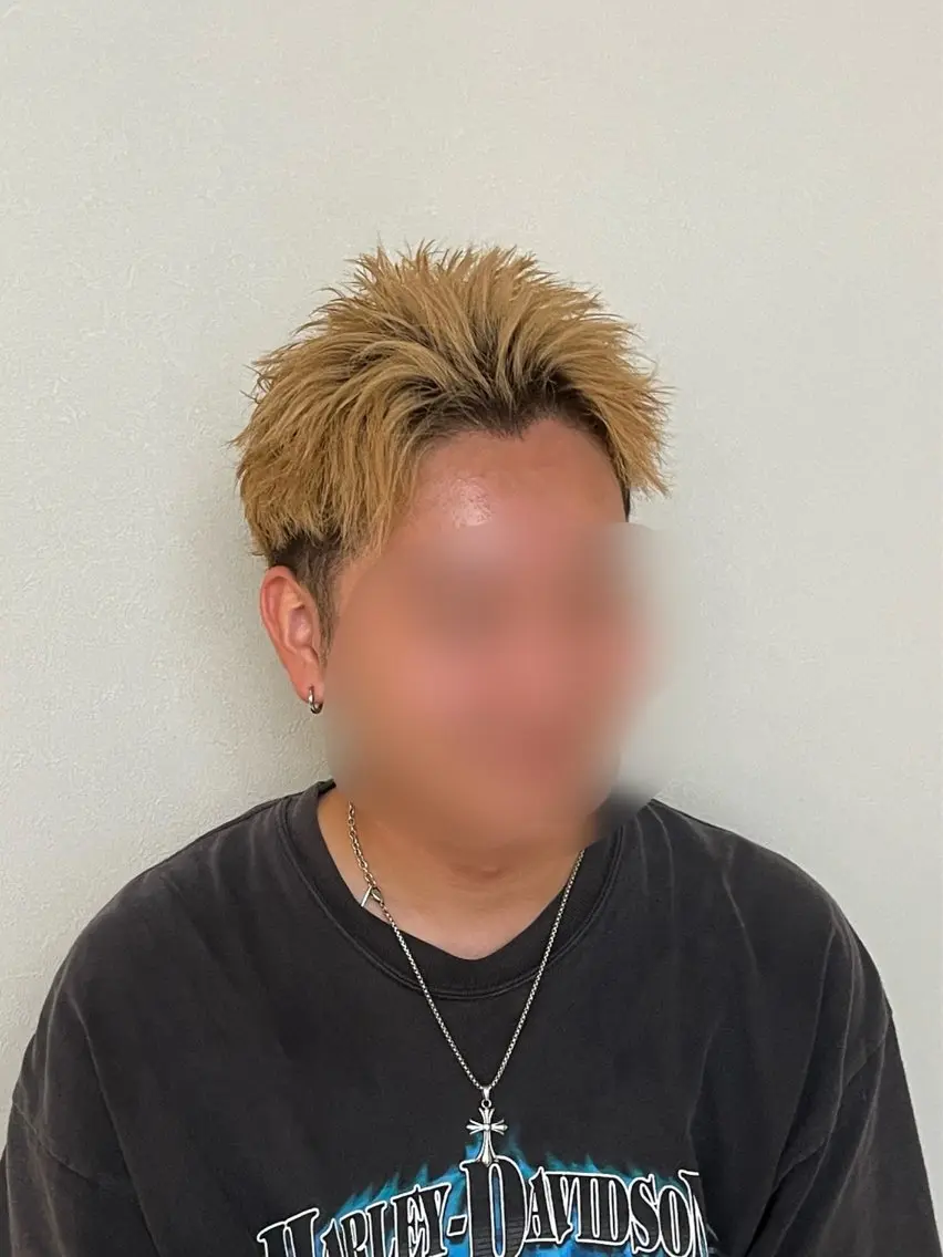 カラー メンズ スパイキーショート 💫ワカ/松本/ カットモデル募集中のヘアスタイル
