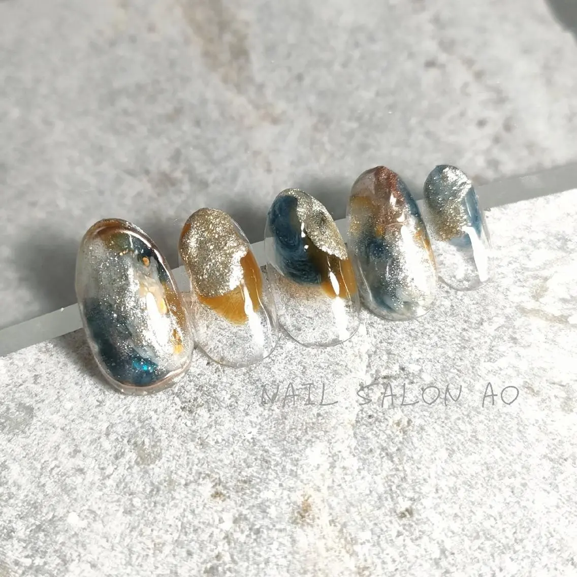 ネイル Nail Salon   AO✳Emiのネイルデザイン