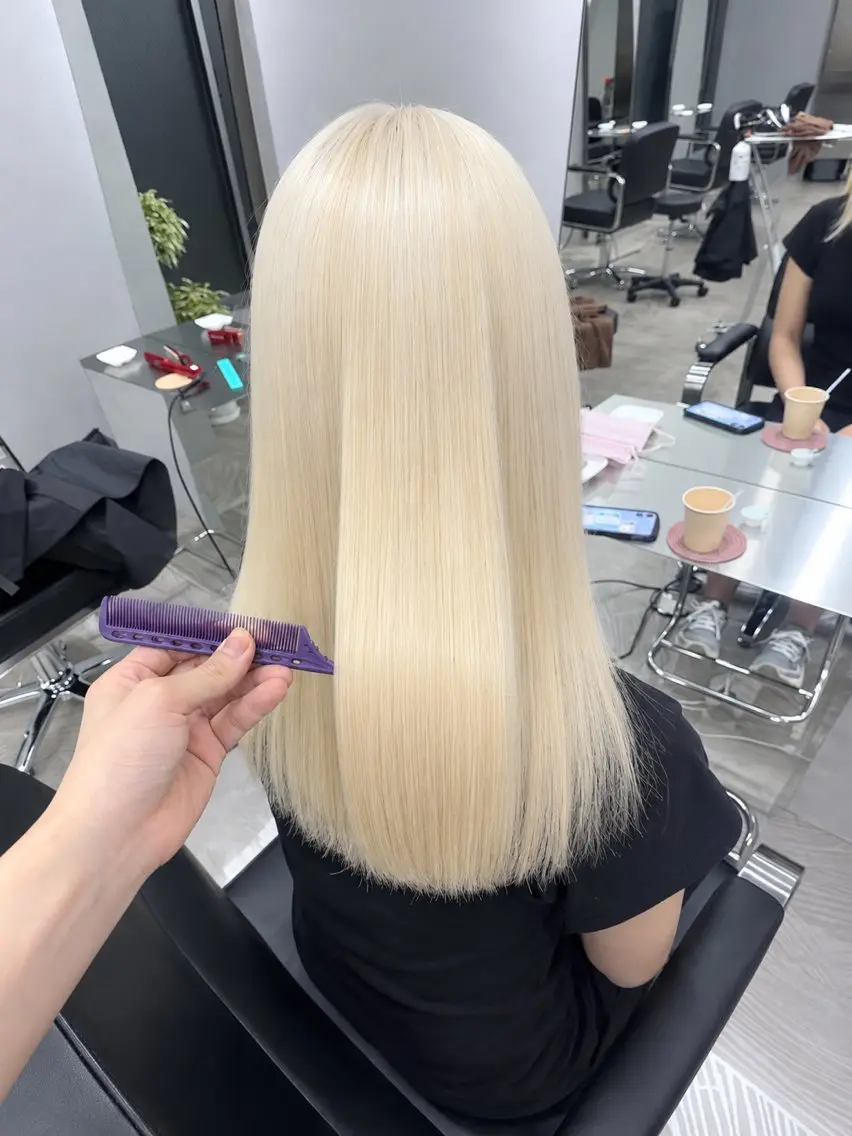 ミディアム ⭐️心斎橋カラーモデ ル⭐️SOUのヘアスタイル