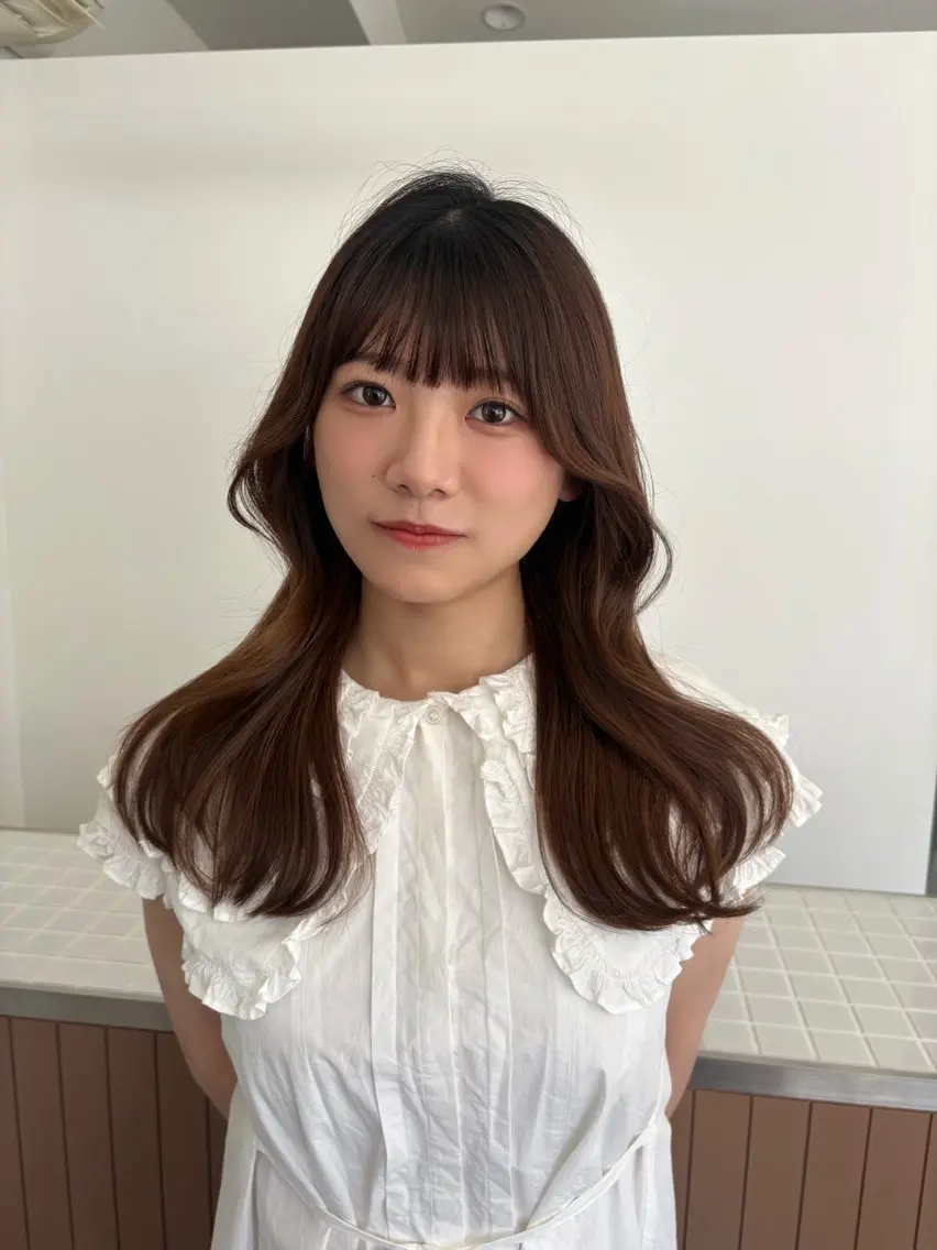 ⭐️カット+カラー+3stepトリートメント(ロング料金+¥1,000)の写真