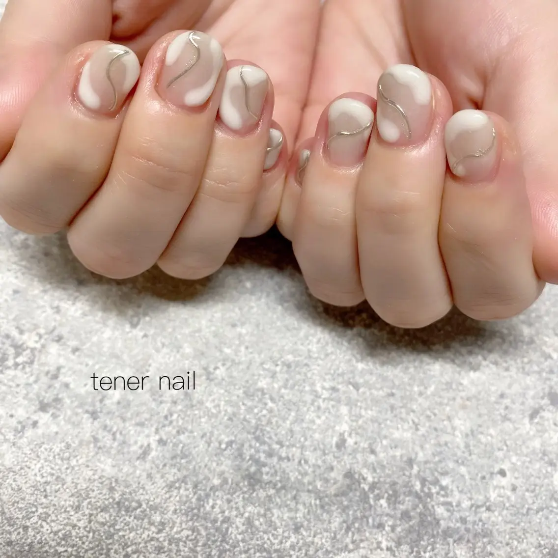 ネイル ニュアンスネイル テネルネイル tener nailのネイルデザイン