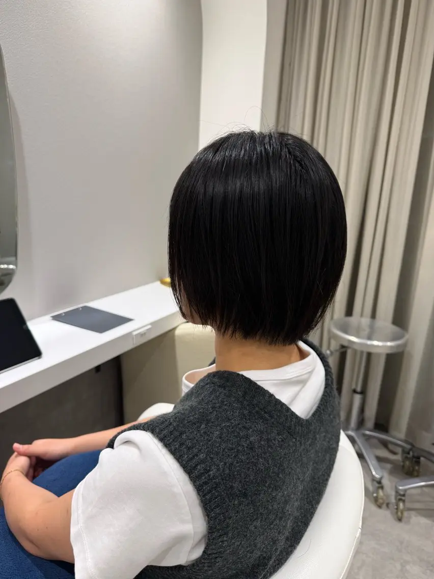 ショート ショートボブ ボブ ショートヘア カット ボンニー fukunagaのヘアスタイル
