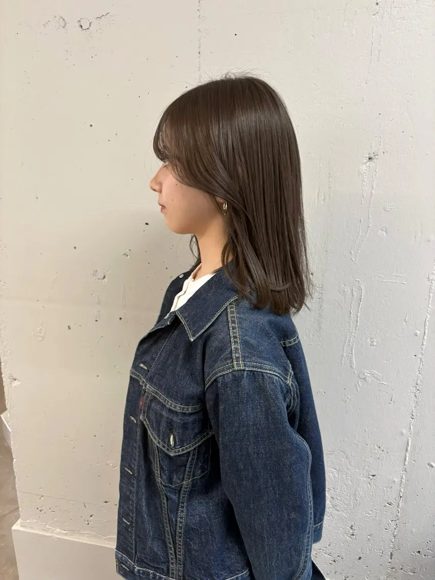 カラー ヘアカラー ハイトーン レイヤー🎀meiのヘアスタイル