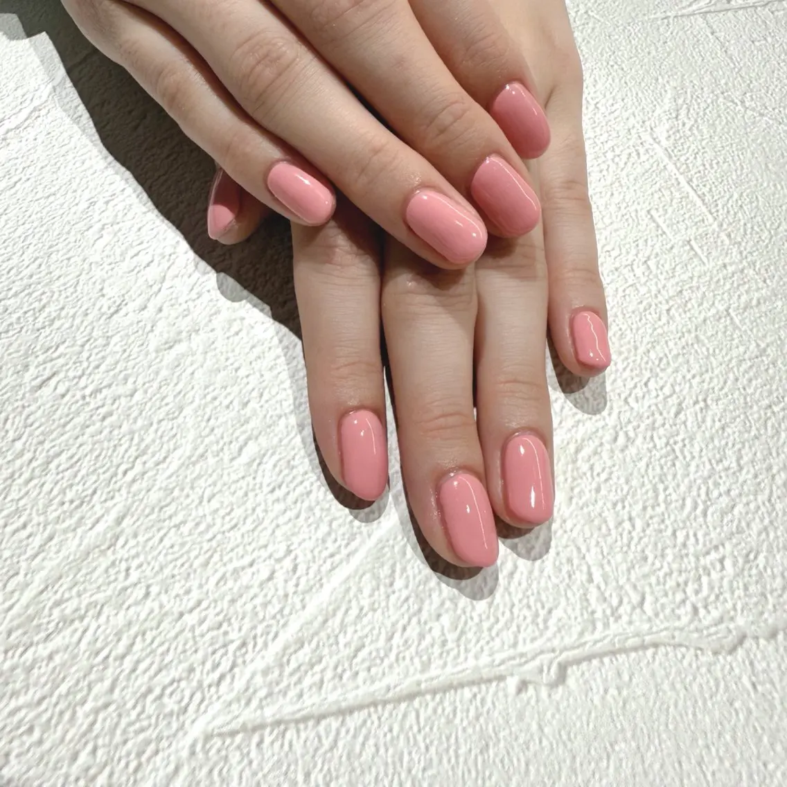 🩷おしゃれな指先💅🏻ハンドジェルネイル【✨ワンカラーネイル✨】の写真