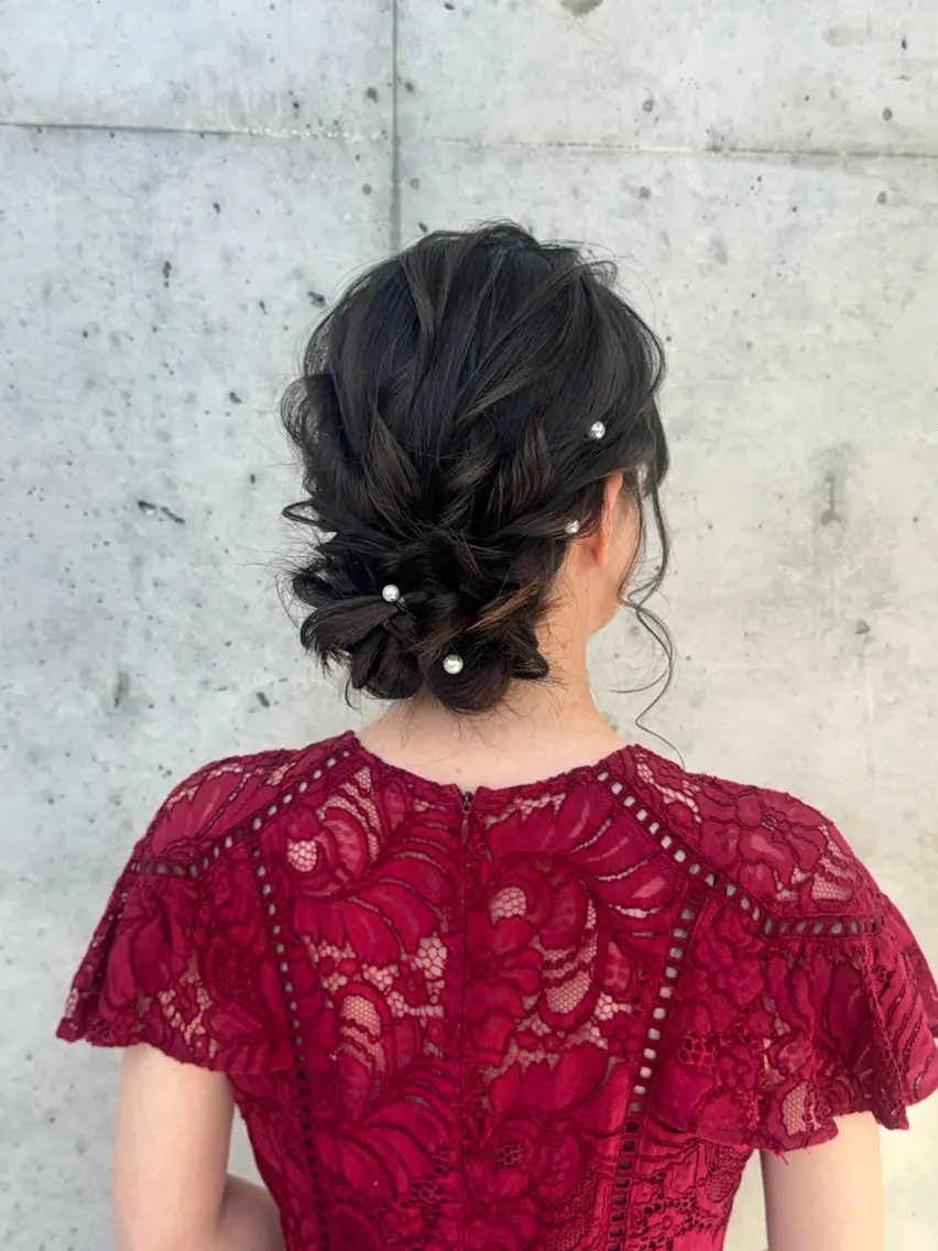 ヘアアレンジ 🦋ワンカラー🦋 ひろこ/亀戸 錦糸町のヘアスタイル