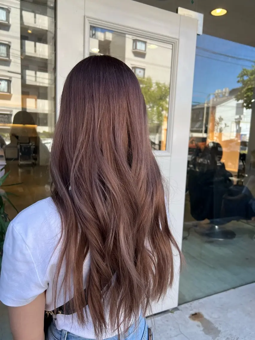 ロング カラー ベージュカラー 山下泰誠 TIDEHAIR🌱のヘアスタイル