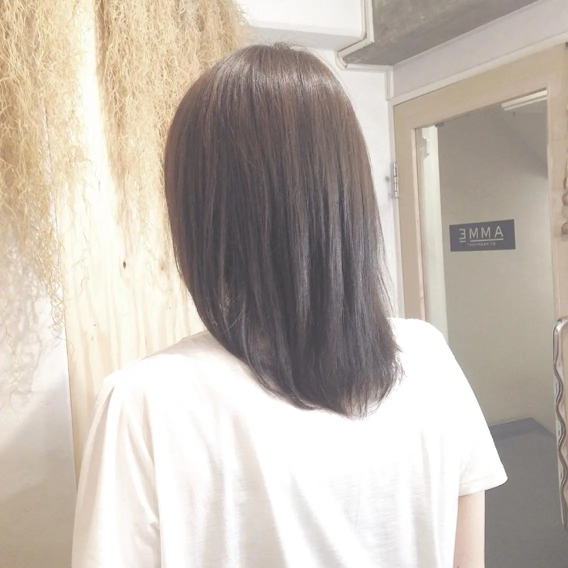 ミディアム カラー アッシュ アッシュグレー 透明感カラー 💎髪質改善💎 デザイナーshinのヘアスタイル