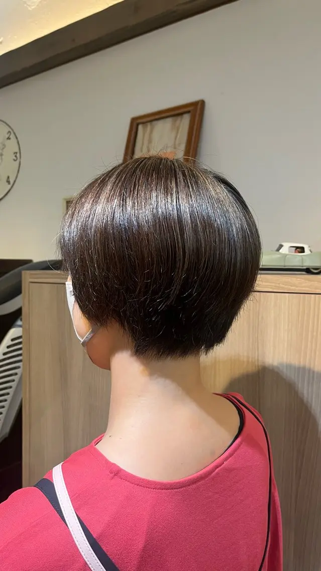 カラー ハイライトカラー ヘアカラー くろたき まほのヘアスタイル