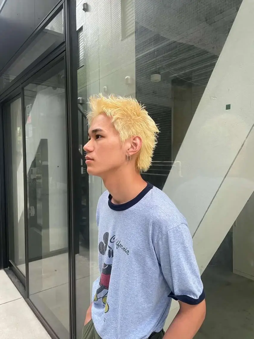 ショート メンズ 本田 央介のヘアスタイル