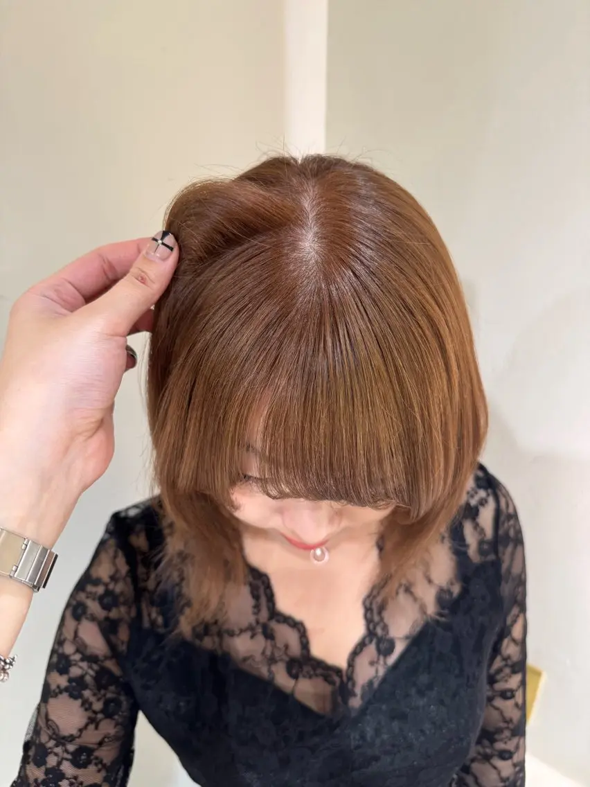 カラー ヘアカラー 中澤 眸乃のヘアスタイル