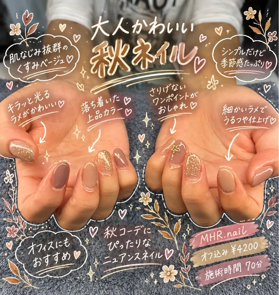ネイル ハンドネイル フットネイル MHR nailのネイルデザイン