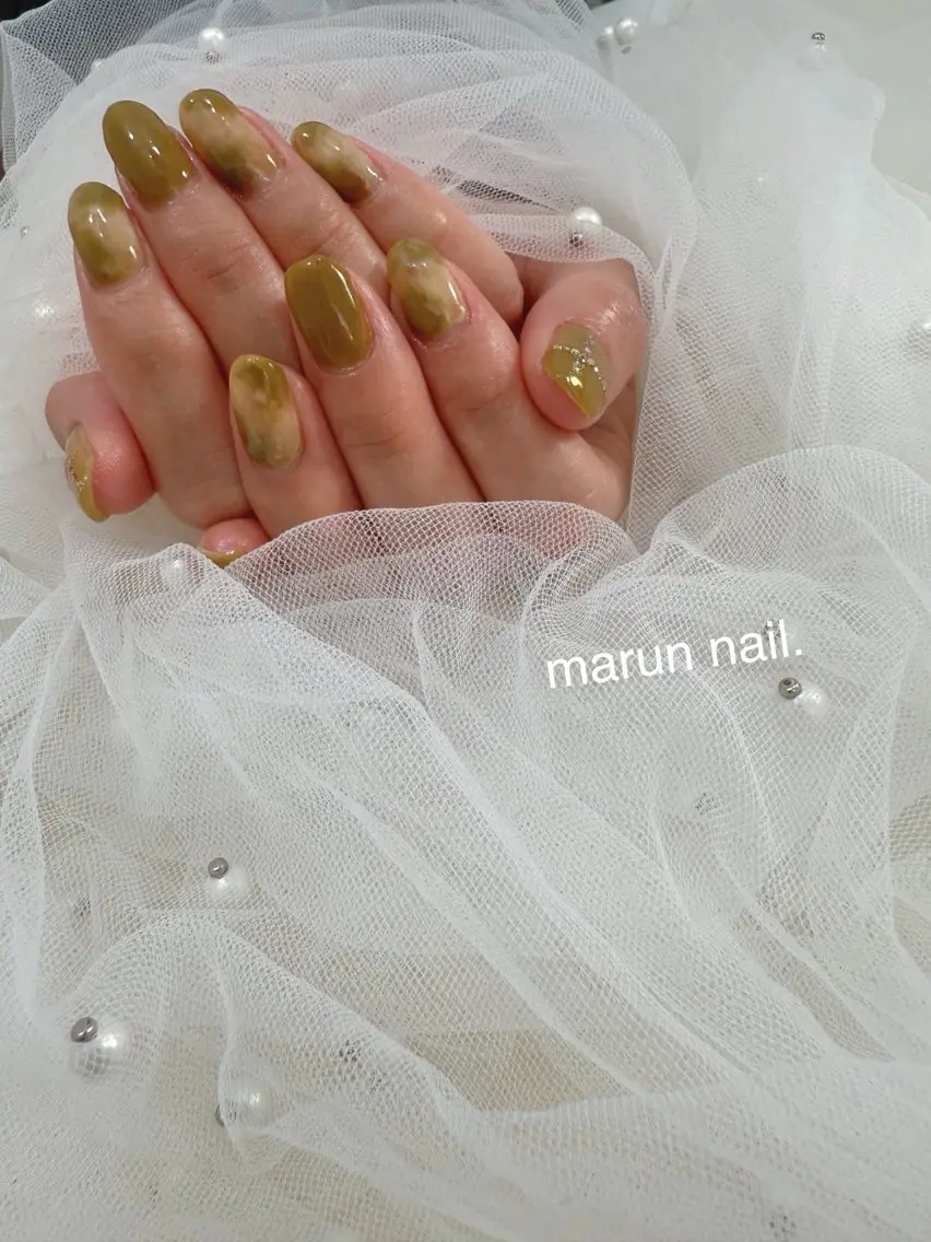 ネイル ハンドネイル marun._ megumi.のネイルデザイン