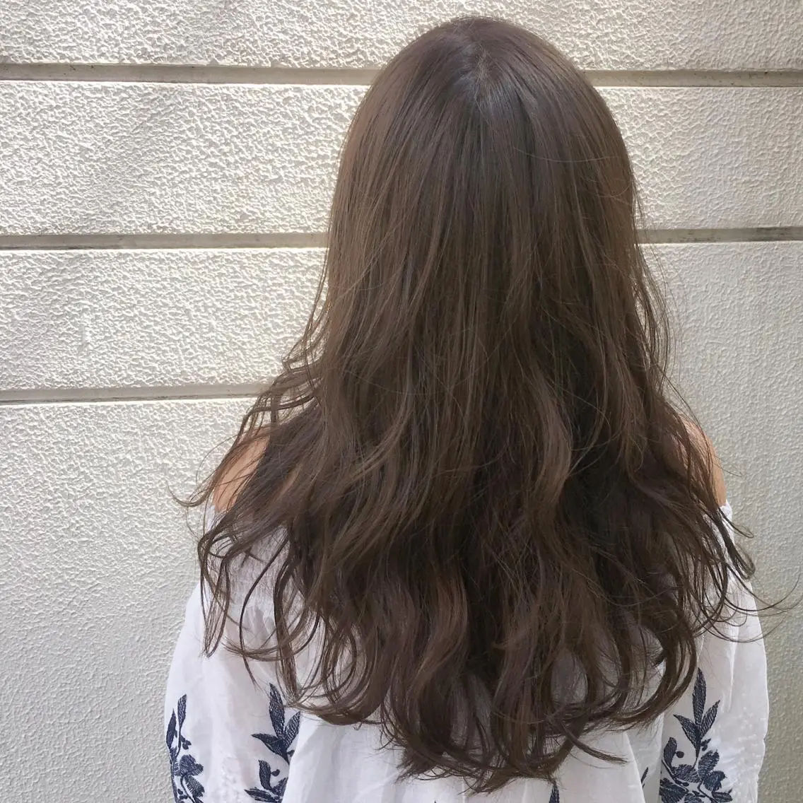 ロング カラー 低ダメージパーマ ケアパーマ/武田明大のヘアスタイル