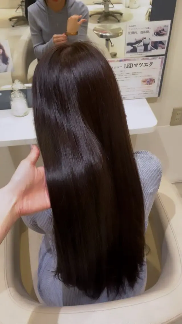 【圧倒的手触り✨】カット+Aujua4ステップトリートメントの写真