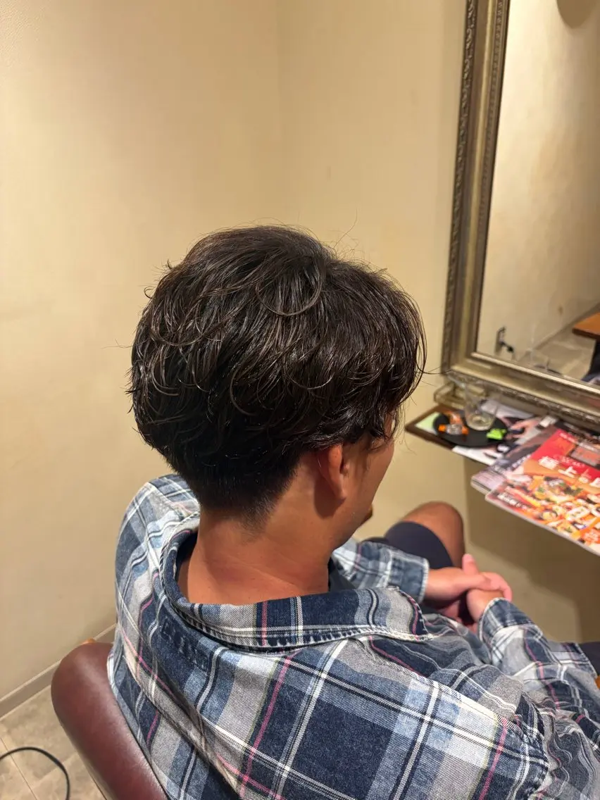 パーマ メンズ 西村 さくらのヘアスタイル