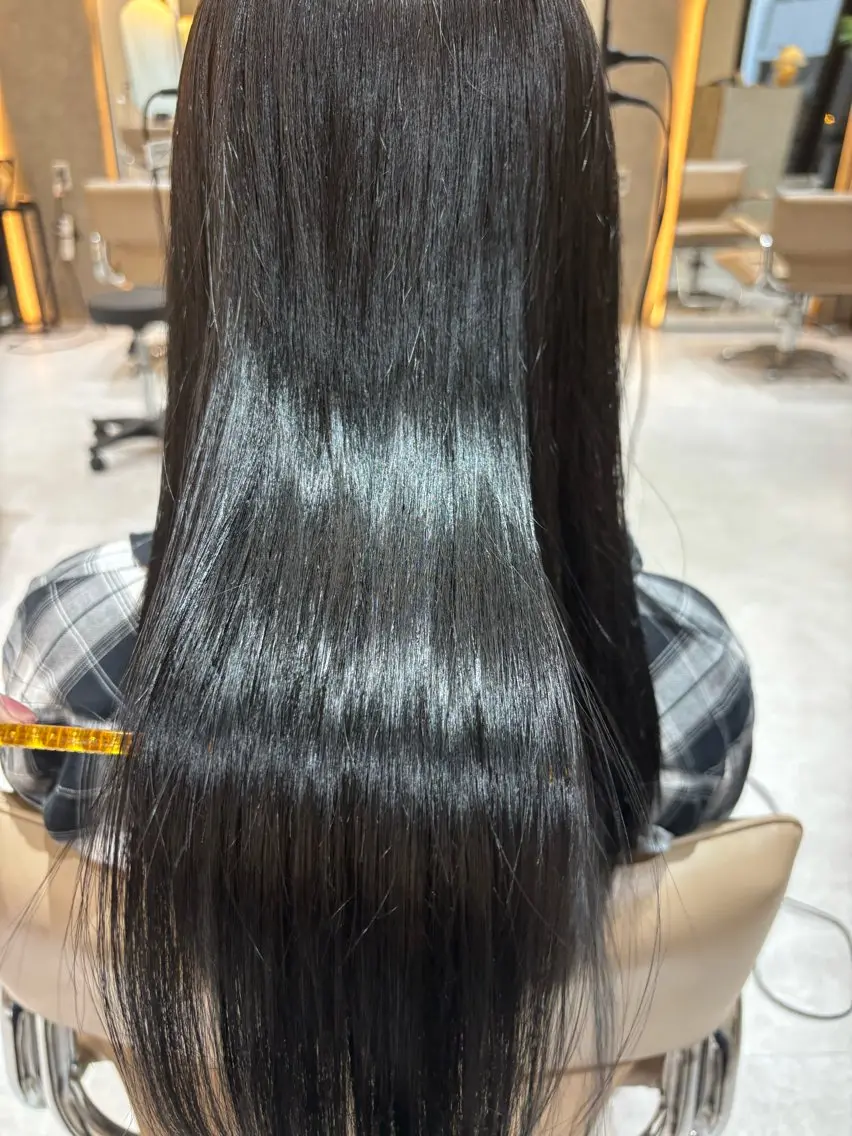 地毛風矯正✨×髪質 改善⭐️NOJIのヘアスタイル