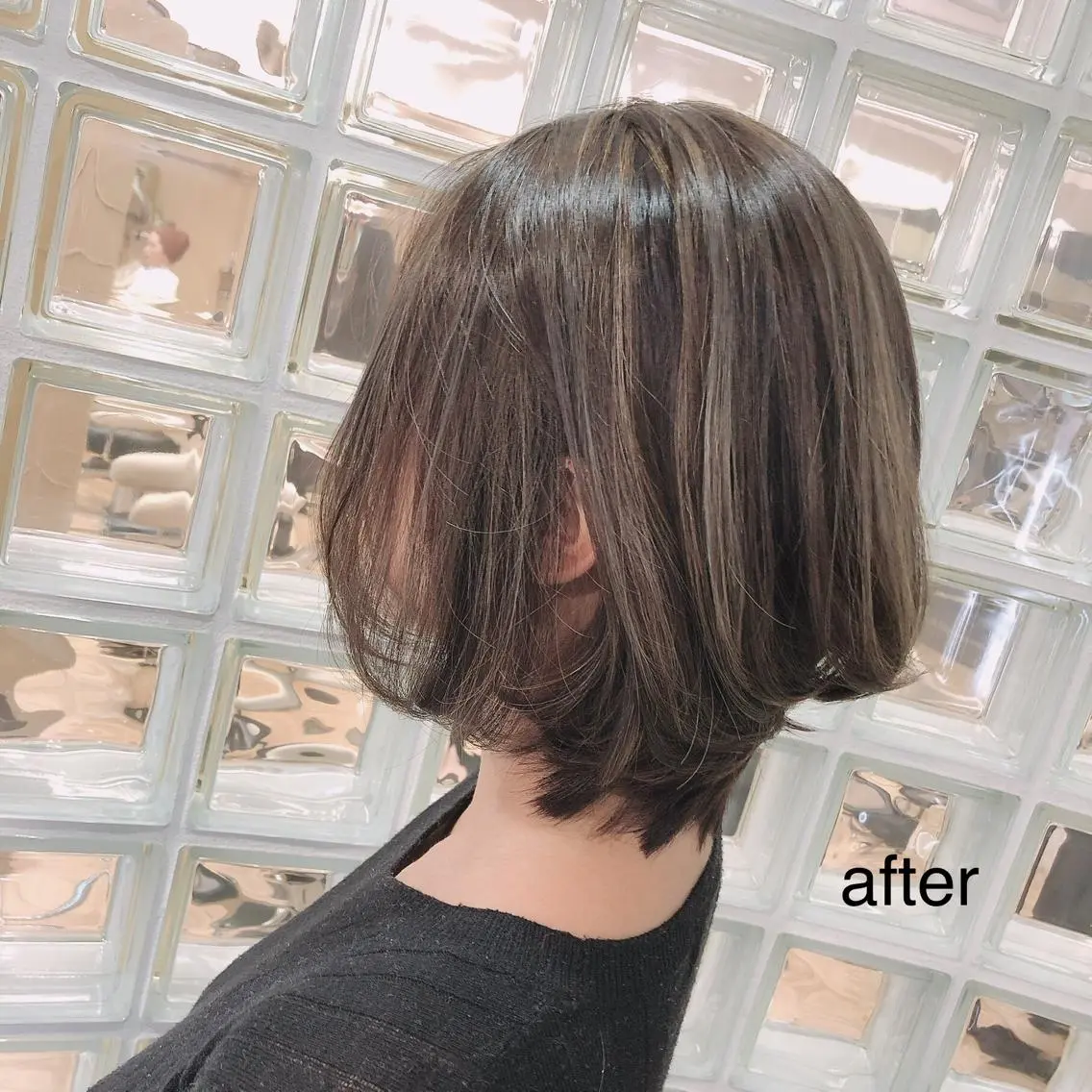 ショート ハイライト ヘアカラー 四ッ家 裕【店長】のヘアスタイル