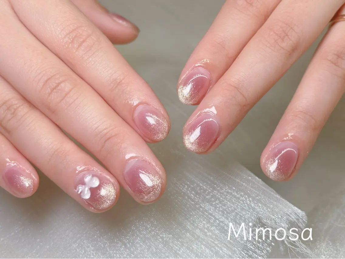 ネイル ハンドネイル 🫧Mimosa 吉祥寺のネイルデザイン