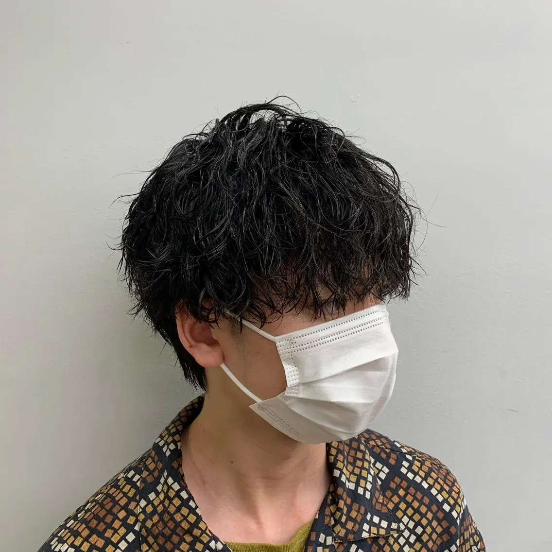 メンズ カルマパーマ メンズパーマ メンズ特化美容師/ 新井　洸太のヘアスタイル