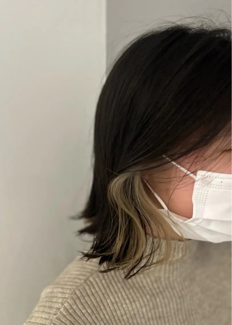 ミディアム ヘアカラー Grow by NYNY 田代 紀恵のヘアスタイル