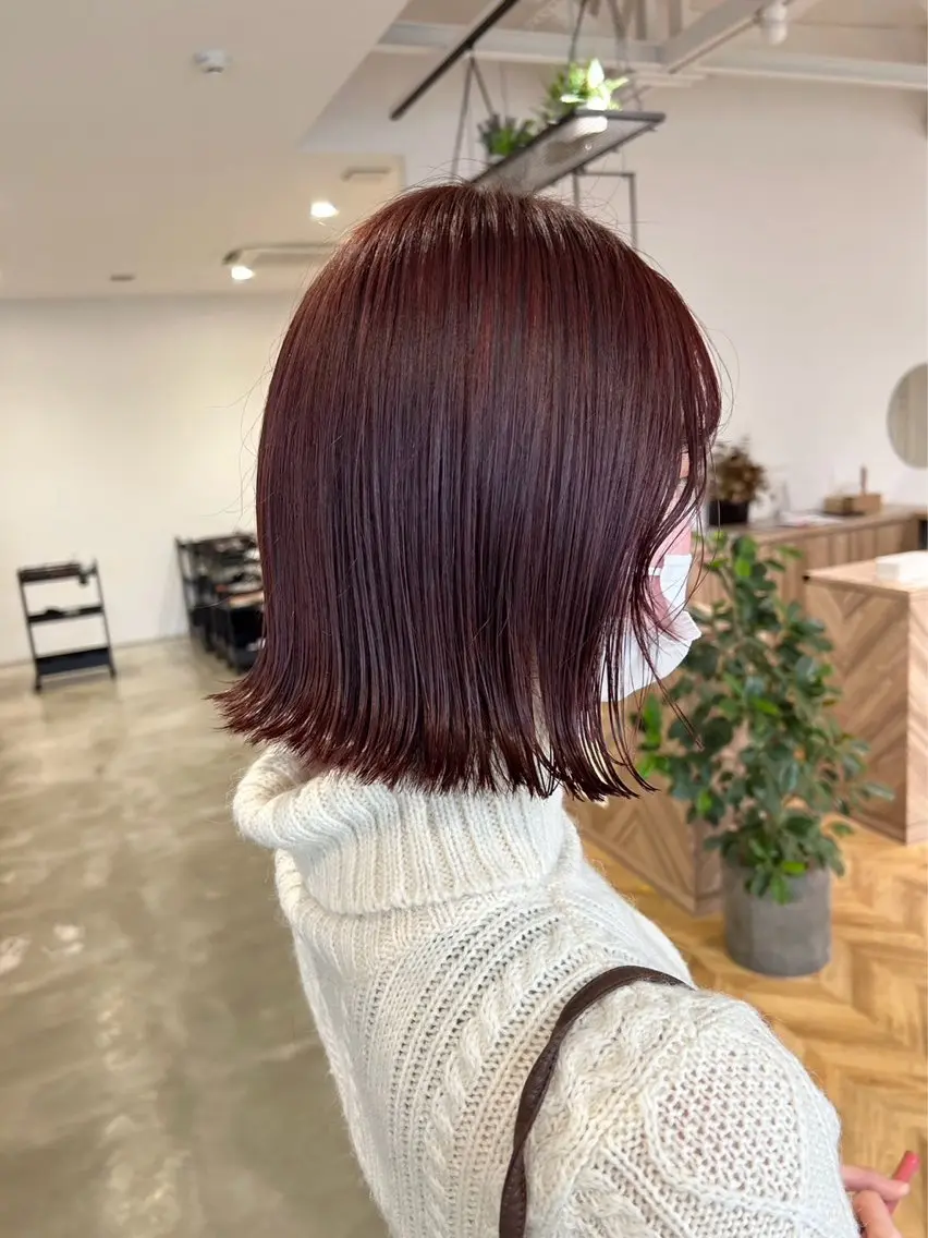 ショート カラー ヘアカラー 髙橋 美妃のヘアスタイル