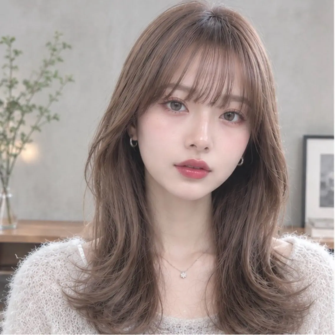 ロング 菅原 大佑のヘアスタイル