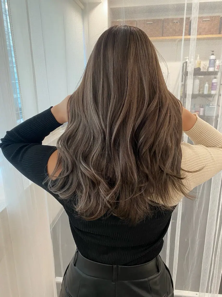 ミディアム カラー ショートボブ アディクシーカラー バレイヤージュ ブリーチ ケアブリーチ ヘアカラー トリートメント JILBLAN京都 ショート/ハイライトのヘアスタイル