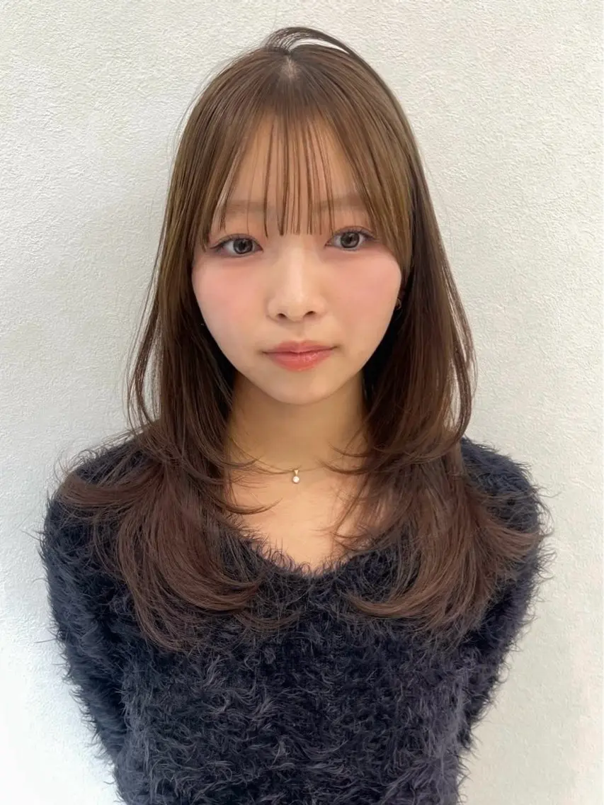 ロング レイヤーカット TENSHOのヘアスタイル