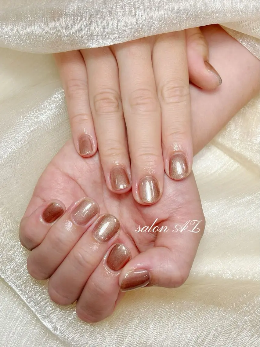 ネイル ワンカラーネイル salon AZのネイルデザイン