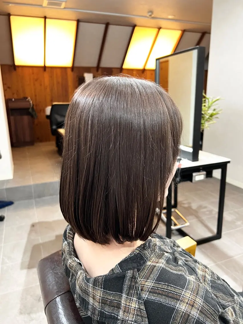 ショート カラー ボブ 木村翔/大名ショート ボブ/ショートボブのヘアスタイル