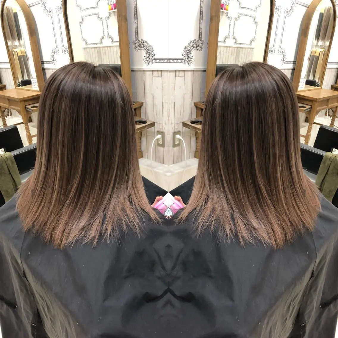 ミディアム 得能 雅人のヘアスタイル