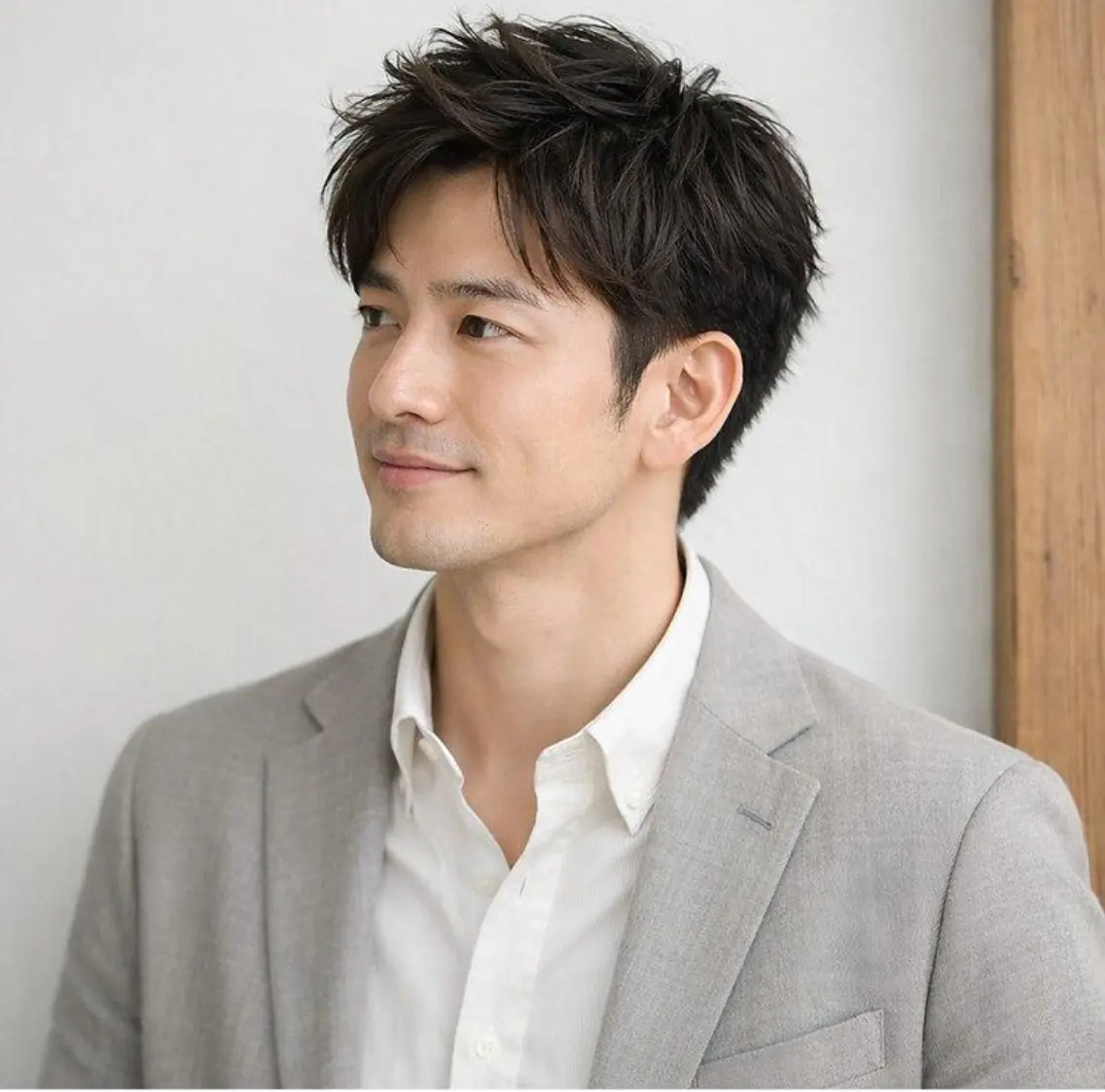 ショート メンズ カット 城山 歩のヘアスタイル