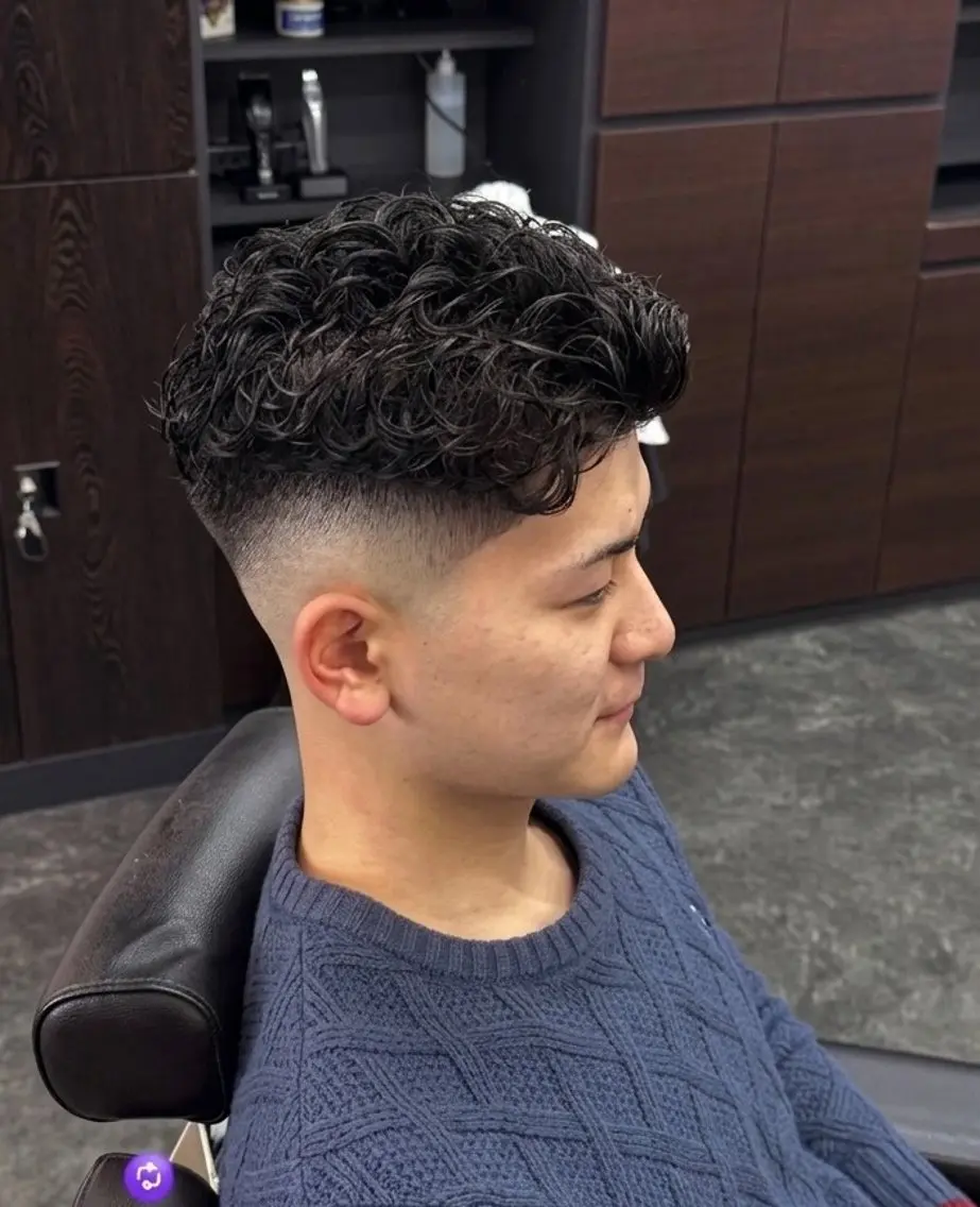 メンズ ショート パーマ メンズパーマ 💈伊藤 亜輝💈のヘアスタイル