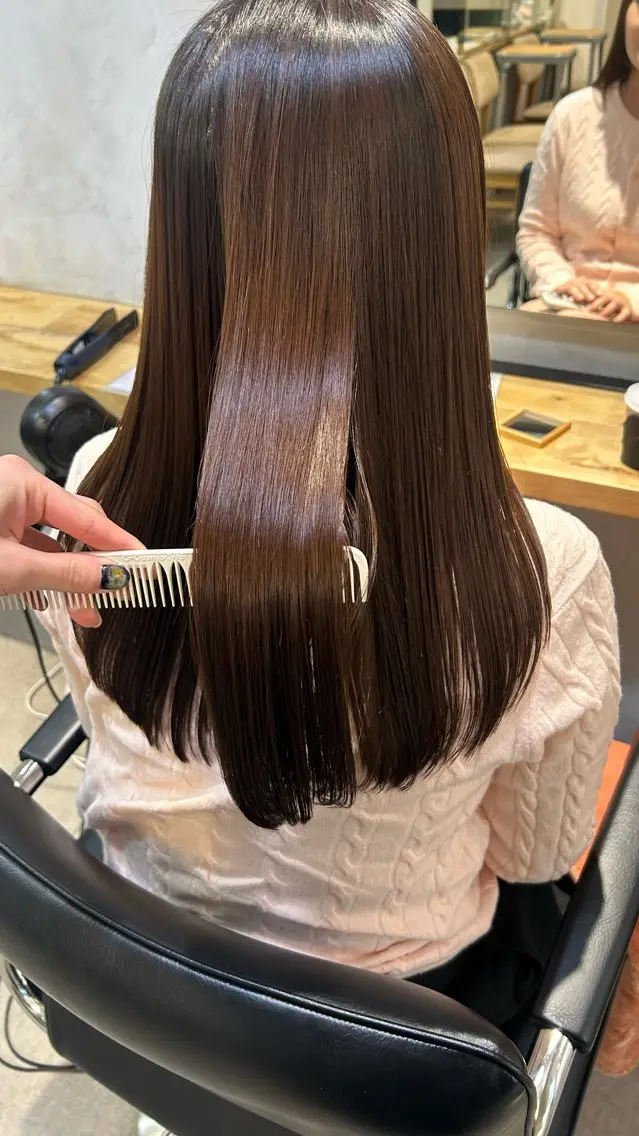 縮毛矯正 ❕マンツーマン施術❕ 🍊Moemiのヘアスタイル