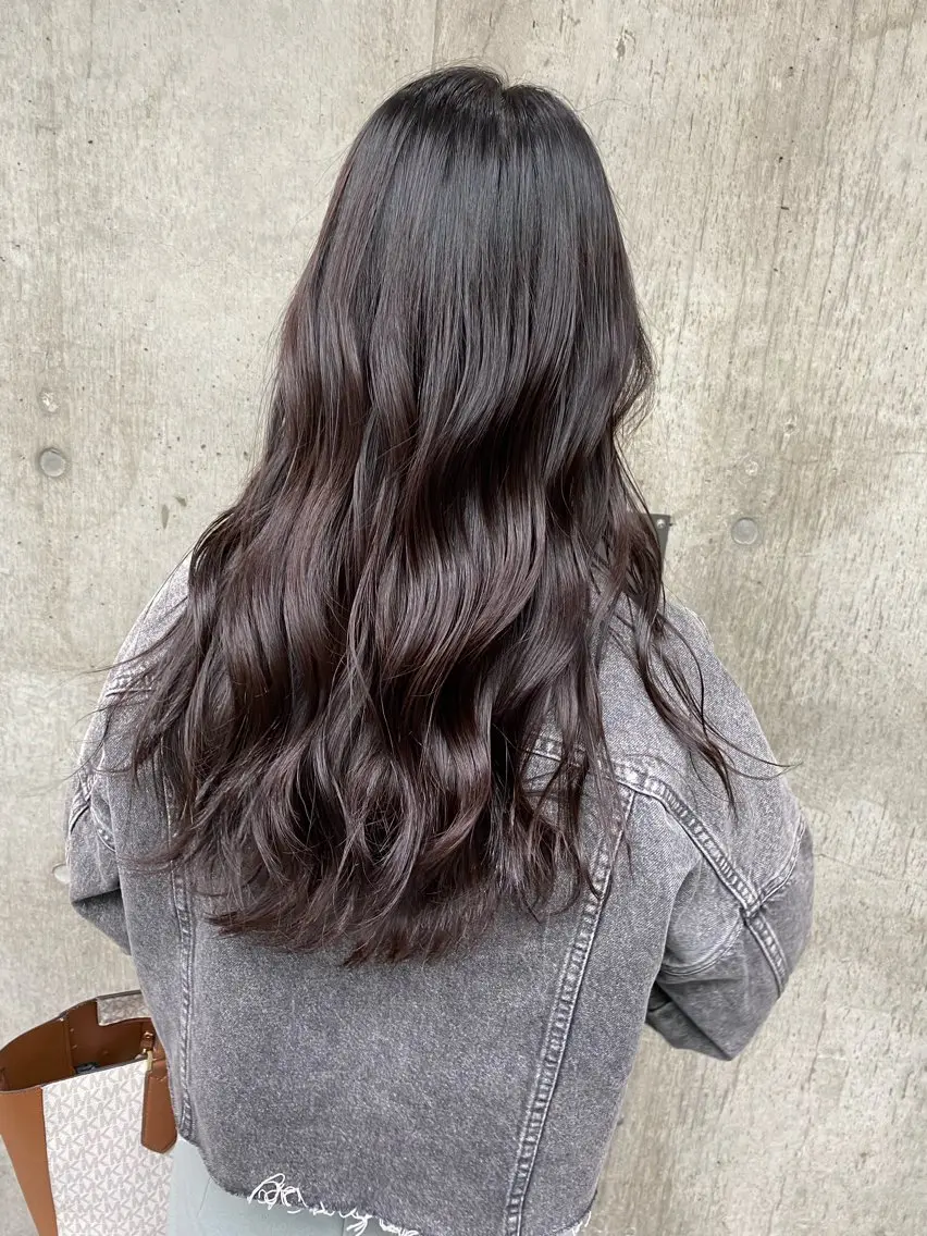 ロング ヘアカラー 海外風ハイライト／ Rizuのヘアスタイル