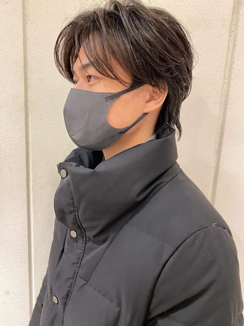 【🧸平日限定🧸】🍼デザインカット+ニュアンスパーマ🍼の写真