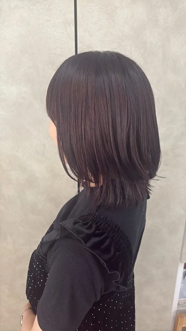 ミディアム 柳屋 美遥のヘアスタイル
